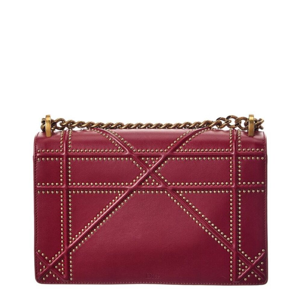 Dior Red Calfskin Leather Diorama Flap Ba (Authentic Pre-Loved) - Picture 2 of 5